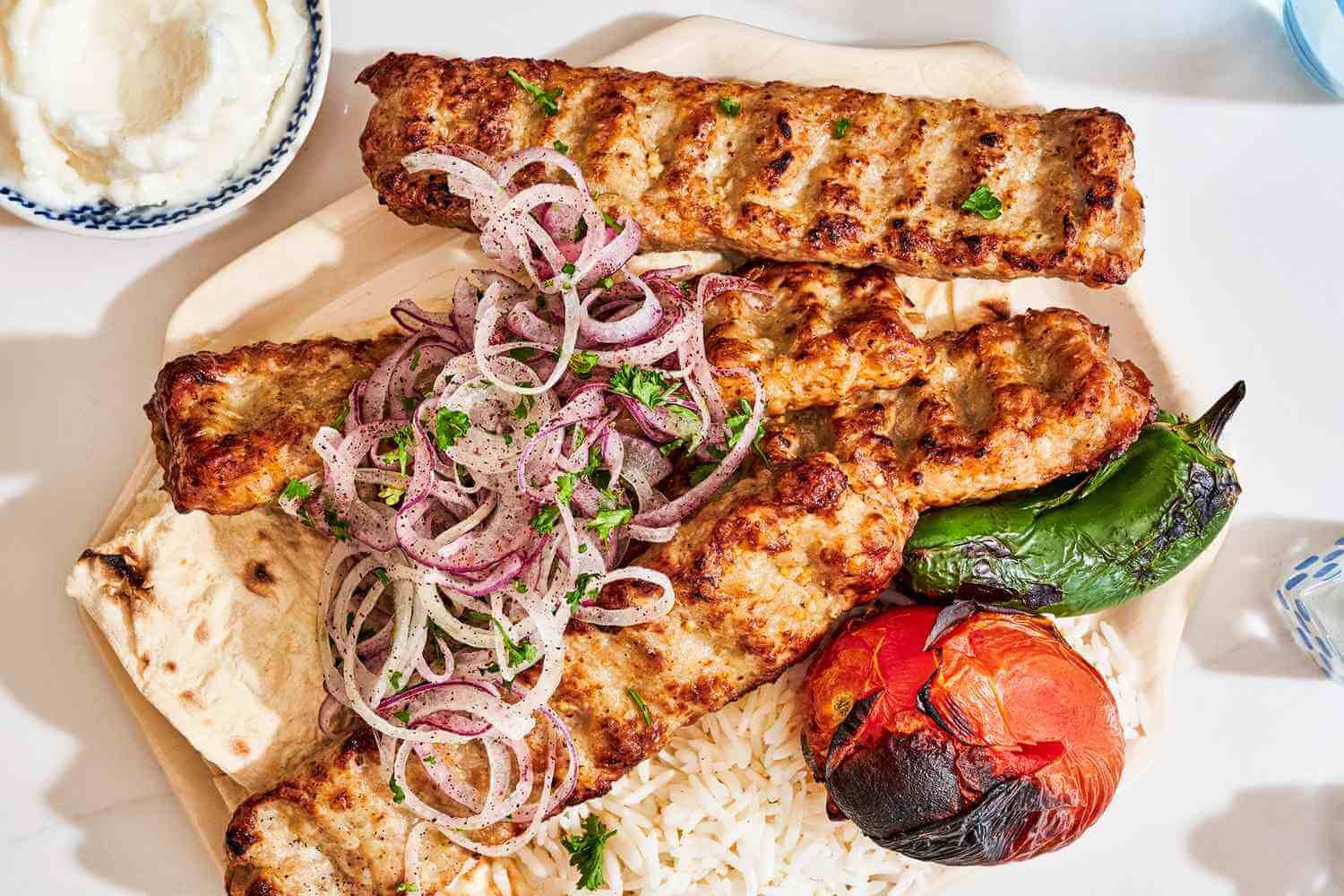chicken kebab image